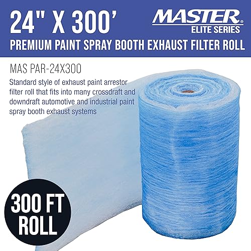 Elite Paint Spray Booth Exhaust Filter Roll 24" x 300'