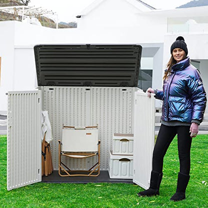 Large Horizontal Storage Sheds