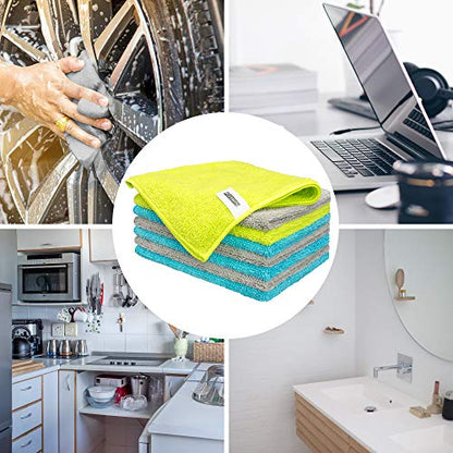 Microfiber Cleaning Cloth (8 Count)