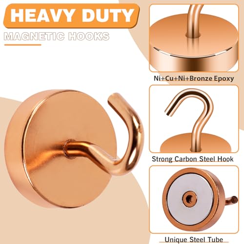 Magnetic Hooks Steel Tube Design for Cruise (10 Count)