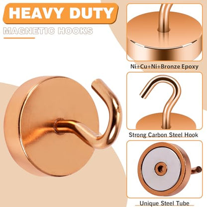 Magnetic Hooks Steel Tube Design for Cruise (10 Count)