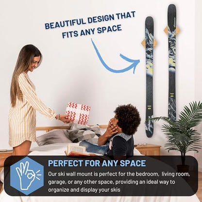 Ski Wall Mount