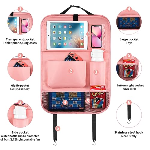 Car Backseat Organizer with Foldable Tablet Holder (4.27 Ounce)