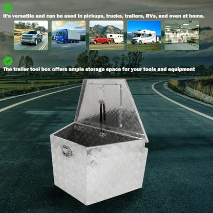 33 Inch Diamond Plate Truck Bed Tool Box