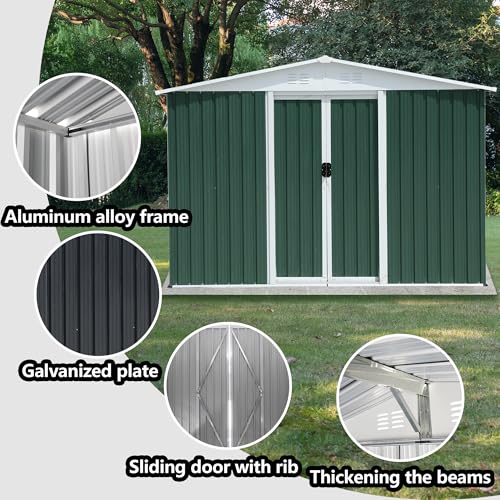 6x8 FT Outdoor Storage Shed