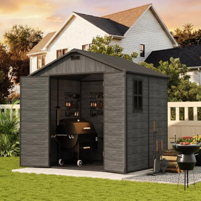 Resin Storage Shed 8x6 FT
