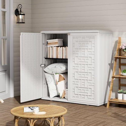 HDPE Outdoor Storage Shed