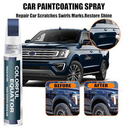 HX Antimatter Blue Metallic Touch Up Paint for Ford