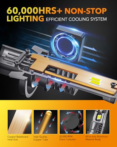 H13 9008 Light Bulbs (2 Count)