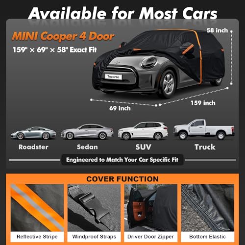 MINI Cooper 4 Door Hatchback Cover Waterproof All