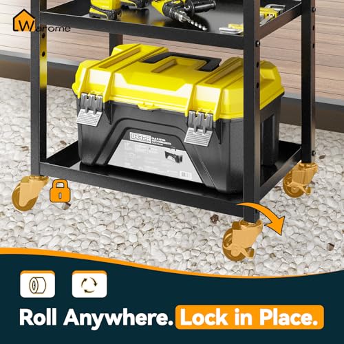 Power Tool Organizer Cart with 8