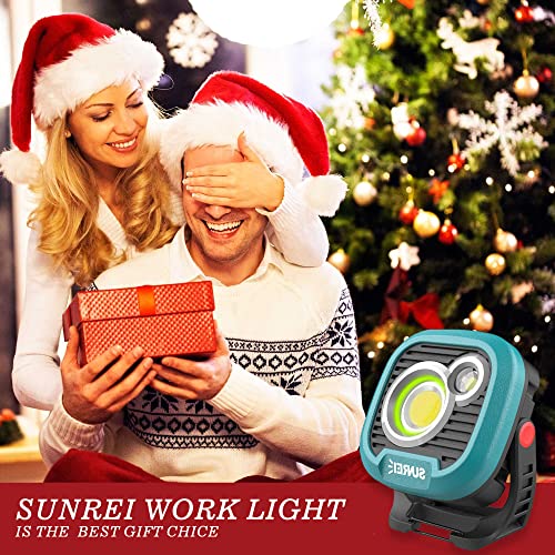 LED Rechargeable Magnetic Work Light SUNREI Mechanic Light