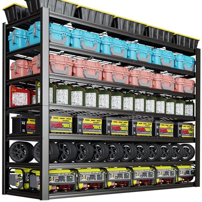 7 Tier Garage Shelving Heavy Duty