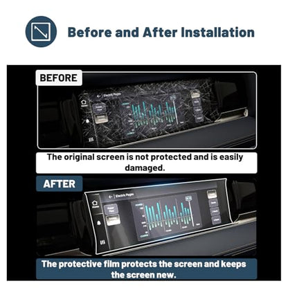 2026 Ram 1500 Screen Protector for Dodge Ram 10.25" Front Passenger Touchscreen 2PCS Anti (2 Count)