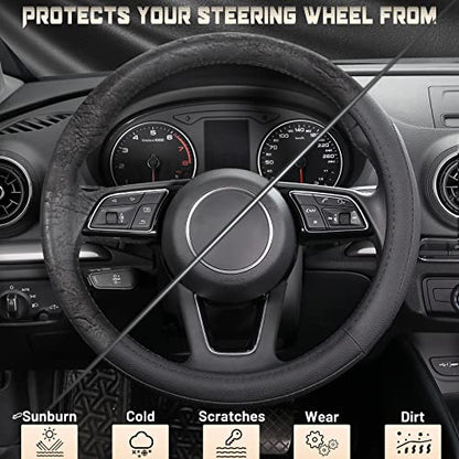 Car Steering Wheel Cover for Prius Civic Model 3