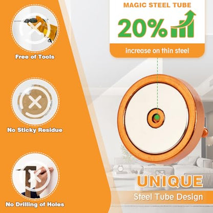 Magnetic Hooks Steel Tube Design for Cruise (10 Count)