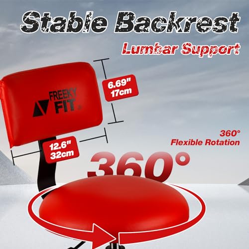 Shop Stool with Backrest