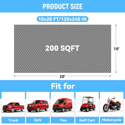 10x20 FT Garage Floor Mat