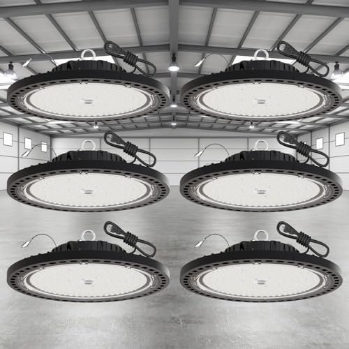 250W UFO High Bay LED Shop Lights (6 Count)