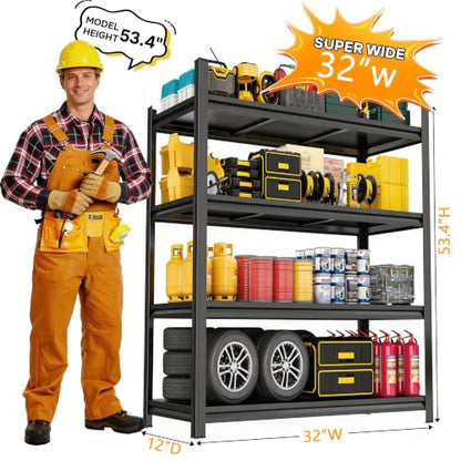 4 Tier Garage Shelving