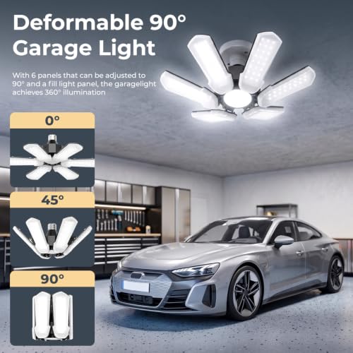 1 Pack LED Garage Light