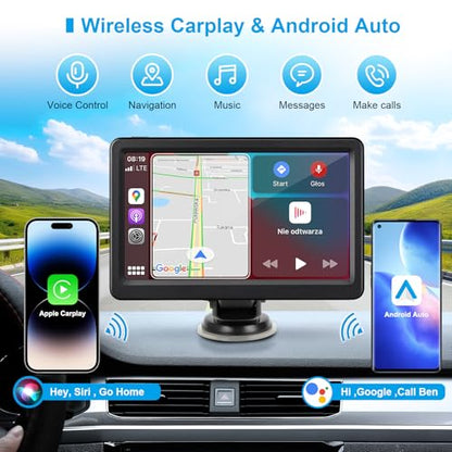 Wireless Carplay Screen for Car