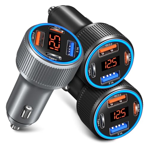 USB C Car Charger (3 Count)