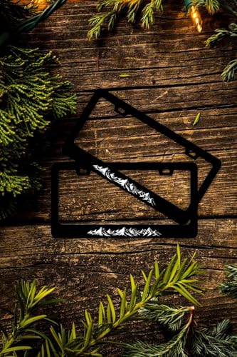 Mountains License Plate Frames