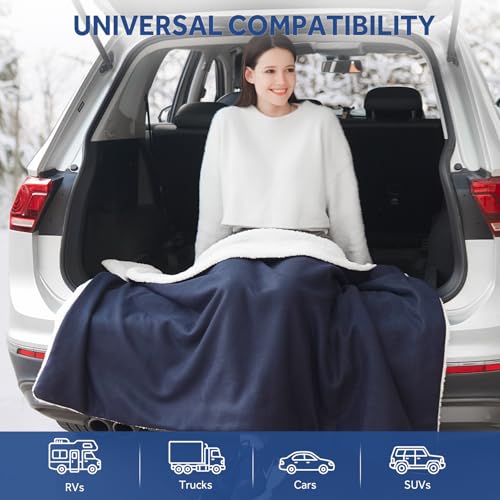 12 Volt Heated Car Blanket