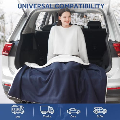 12 Volt Heated Car Blanket