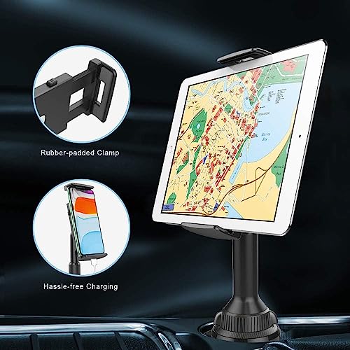 Sturdy Cup Holder Tablet Mount for Car