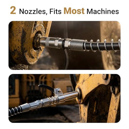 Cordless Grease Gun Compatible with DeWalt 20V Battery