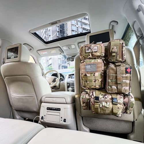 Tactical Vehicle Seat Back Organizer (59.9657 Ounce)