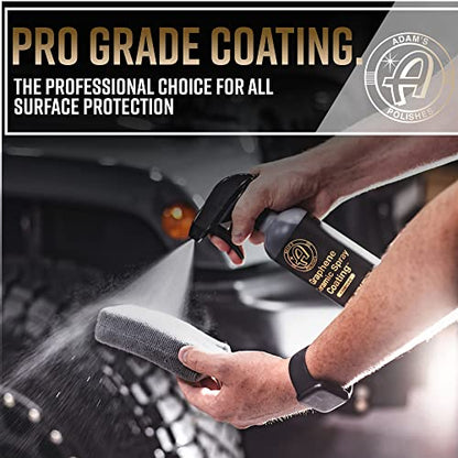 Adam's Advanced Graphene Ceramic Spray Coating Kit (12 Fl Oz)
