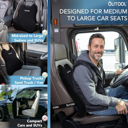 Patented Lumbar Support Pillow for Car