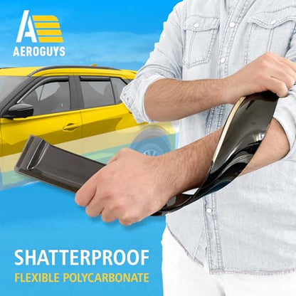 Extra Durable Window Deflectors in (4 Count)