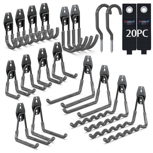 Heavy Duty Garage Hooks (20 Count)