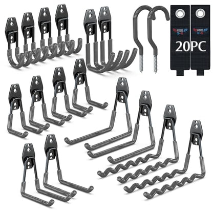 Heavy Duty Garage Hooks (20 Count)
