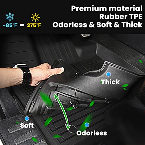 All Weather Floor Mats for Honda Passport 2026 (3 Count)