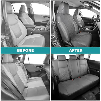for Toyota RAV4 Seat Covers 2019 2020 2021 2022 2023 2024 2025 RAV 4 Prime & Hybrid XLE LE Limited XLE Premium
