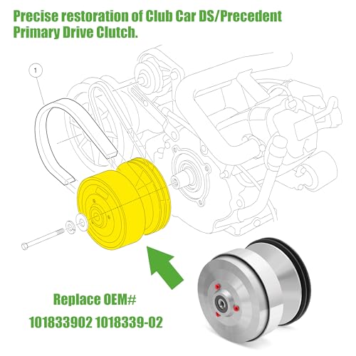 Golf Cart Drive Clutch for Club Car DS