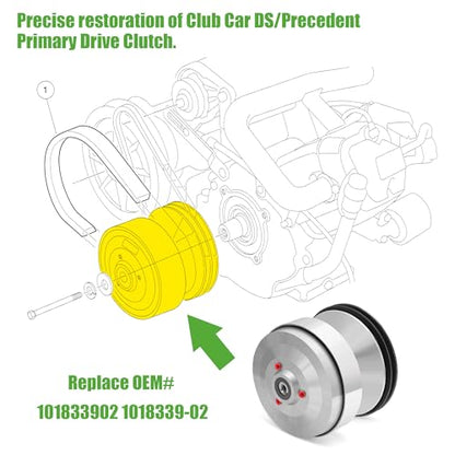 Golf Cart Drive Clutch for Club Car DS