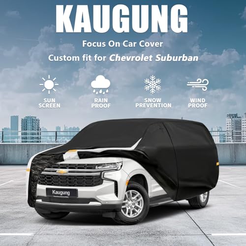 10 Layers Car Cover Custom Fit for Chevrolet Suburban 1973