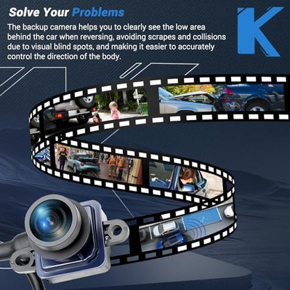 Backup Camera HD 170° Wide Angle & Night Vision