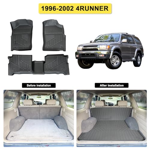 All Weather Floor Mats Trunk Mats &Cargo Liners for Toyota 4Runner
