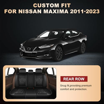 2 Front Car Seat Covers for Nissan Maxima 2011