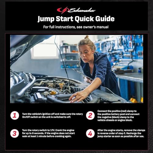DSR ProSeries Car Battery Jump Starter