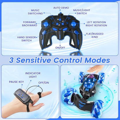 Gesture Sensing RC Stunt Car