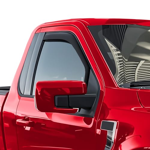in Channel Extra Durable Rain Guards for Ford F150 2021 (2 Count)
