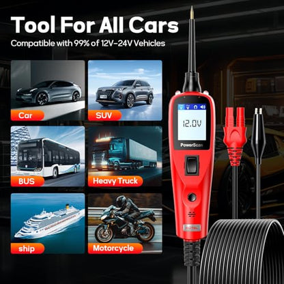 PowerScan PS100 Automotive Circuit Test Power Circuit Probe Scan Tool